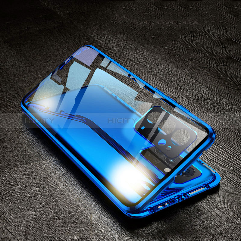 Funda Bumper Lujo Marco de Aluminio Espejo 360 Grados Carcasa para OnePlus 9RT 5G