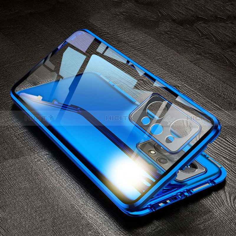 Funda Bumper Lujo Marco de Aluminio Espejo 360 Grados Carcasa para Oppo K10 Pro 5G