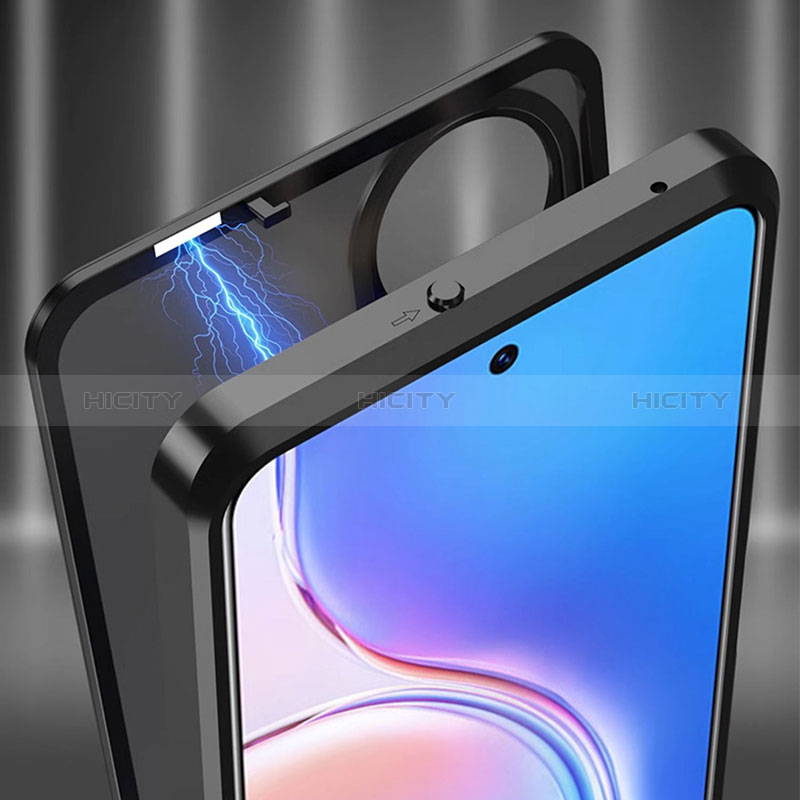 Funda Bumper Lujo Marco de Aluminio Espejo 360 Grados Carcasa para Oppo K11x 5G