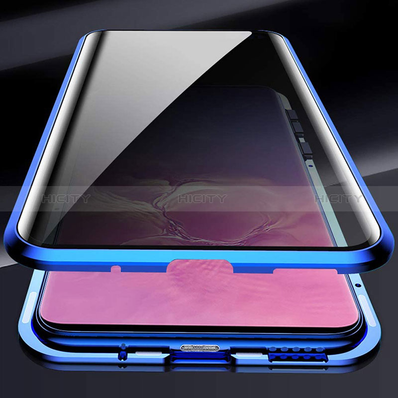 Funda Bumper Lujo Marco de Aluminio Espejo 360 Grados Carcasa para Samsung Galaxy A20