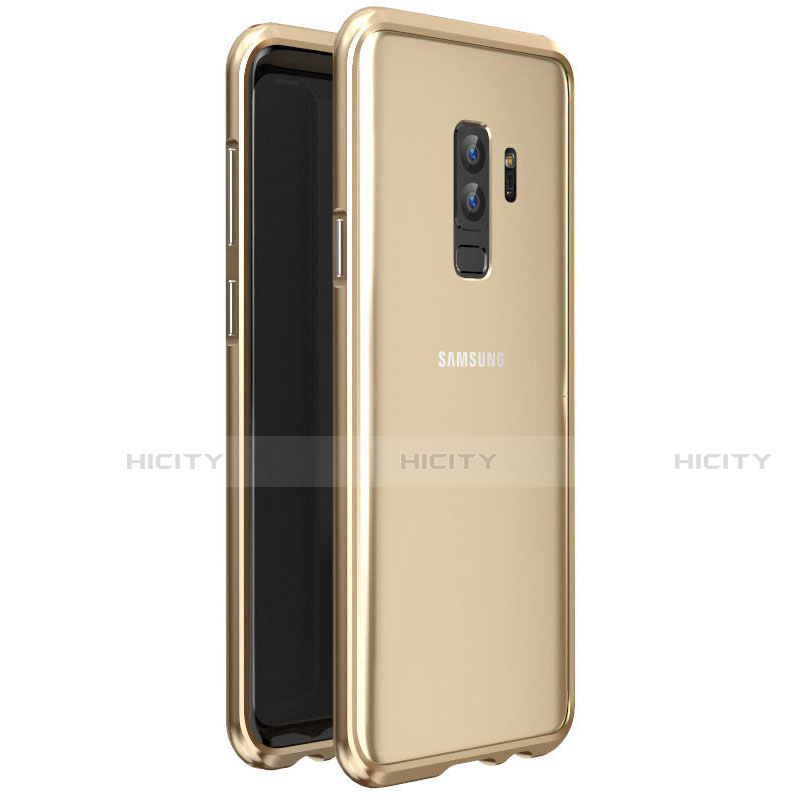 Funda Bumper Lujo Marco de Aluminio Espejo 360 Grados Carcasa para Samsung Galaxy S9 Plus