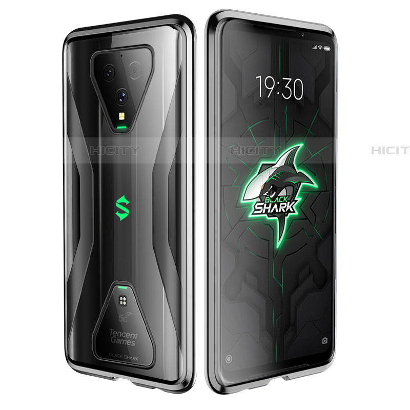 Funda Bumper Lujo Marco de Aluminio Espejo 360 Grados Carcasa para Xiaomi Black Shark 3