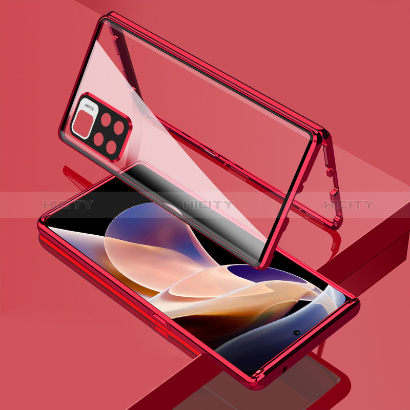 Funda Bumper Lujo Marco de Aluminio Espejo 360 Grados Carcasa para Xiaomi Mi 11i 5G (2022)