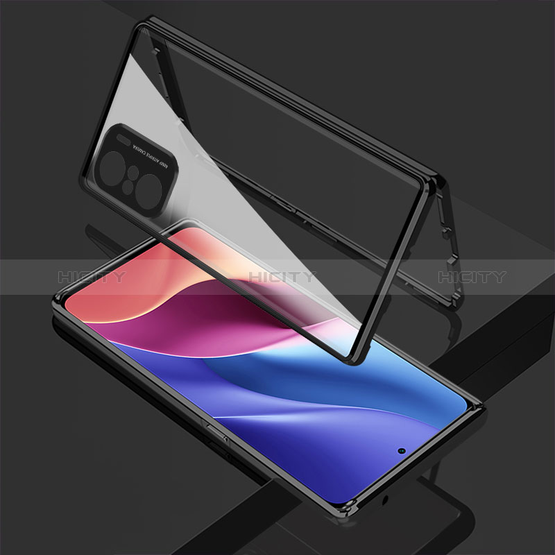 Funda Bumper Lujo Marco de Aluminio Espejo 360 Grados Carcasa para Xiaomi Mi 11X 5G