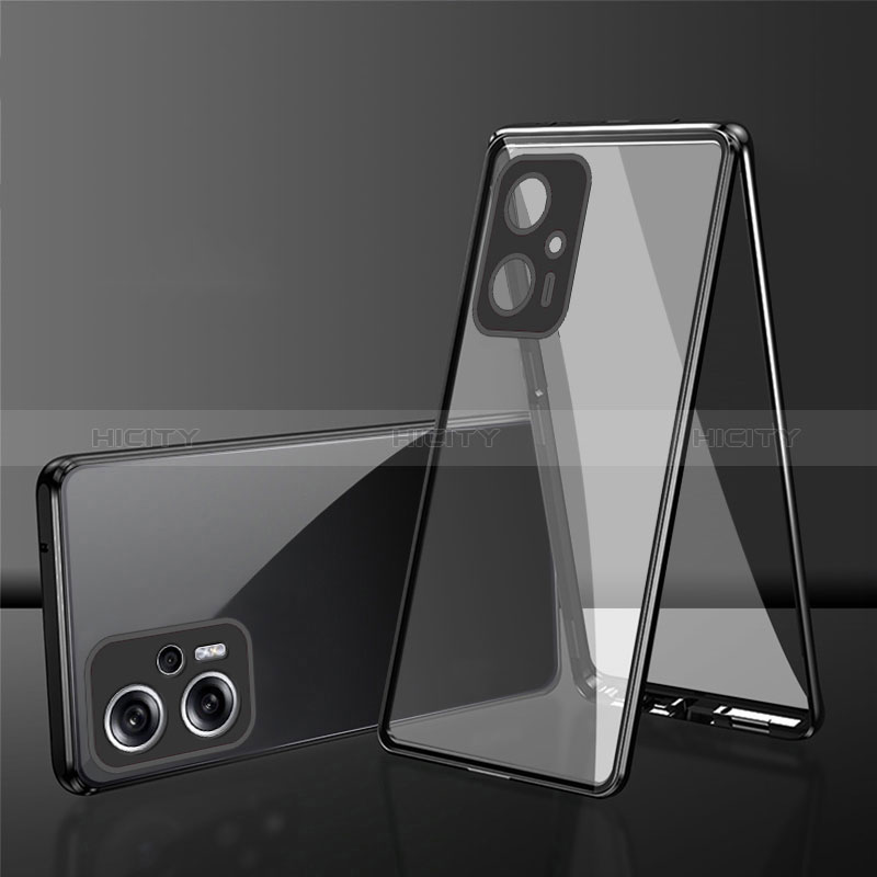 Funda Bumper Lujo Marco de Aluminio Espejo 360 Grados Carcasa para Xiaomi Redmi K50i 5G