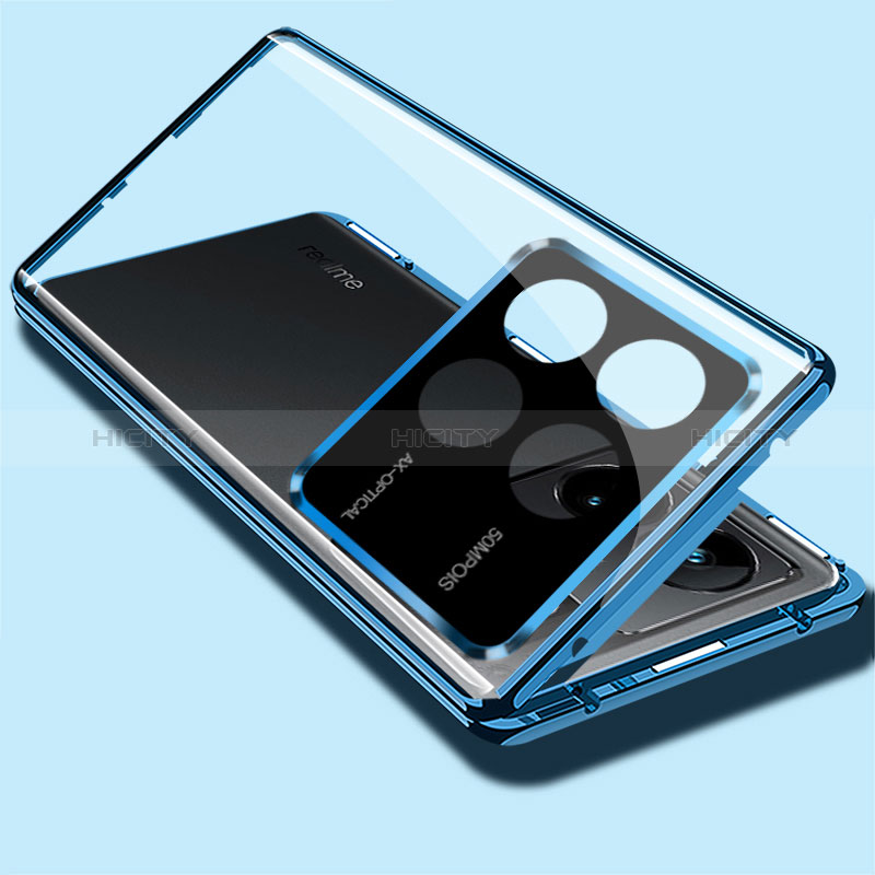 Funda Bumper Lujo Marco de Aluminio Espejo 360 Grados Carcasa para Xiaomi Redmi K70 Pro 5G