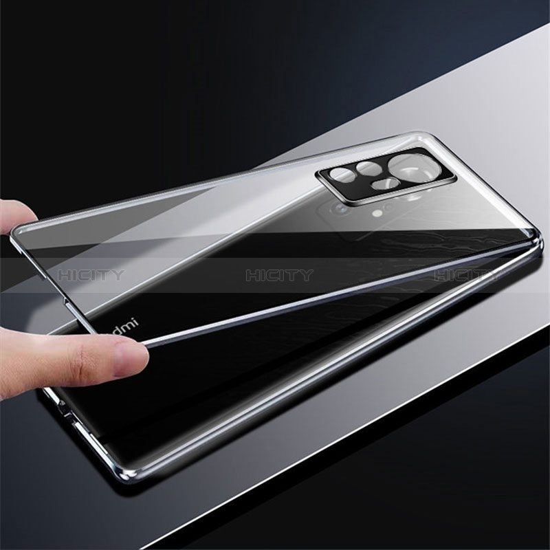 Funda Bumper Lujo Marco de Aluminio Espejo 360 Grados Carcasa para Xiaomi Redmi Note 12S