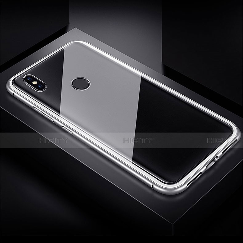 Funda Bumper Lujo Marco de Aluminio Espejo 360 Grados Carcasa para Xiaomi Redmi Note 7