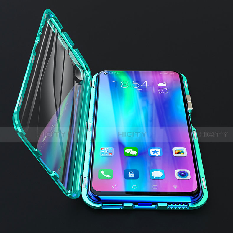 Funda Bumper Lujo Marco de Aluminio Espejo 360 Grados Carcasa T01 para Huawei Honor 20S