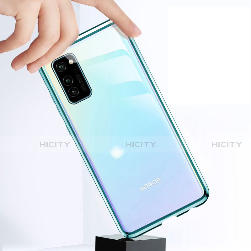 Funda Bumper Lujo Marco de Aluminio Espejo 360 Grados Carcasa T01 para Huawei Honor V30 Pro 5G