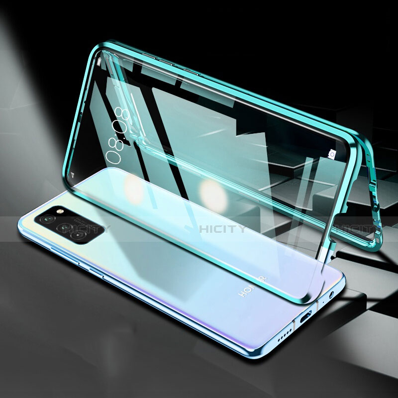 Funda Bumper Lujo Marco de Aluminio Espejo 360 Grados Carcasa T01 para Huawei Honor View 30 Pro 5G