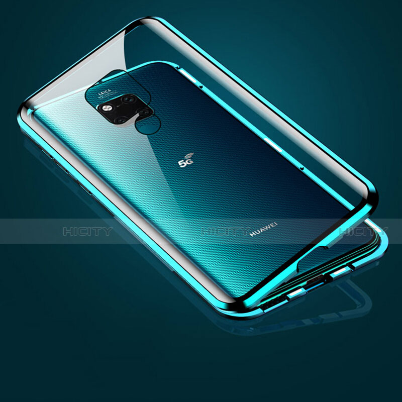 Funda Bumper Lujo Marco de Aluminio Espejo 360 Grados Carcasa T01 para Huawei Mate 20 X 5G