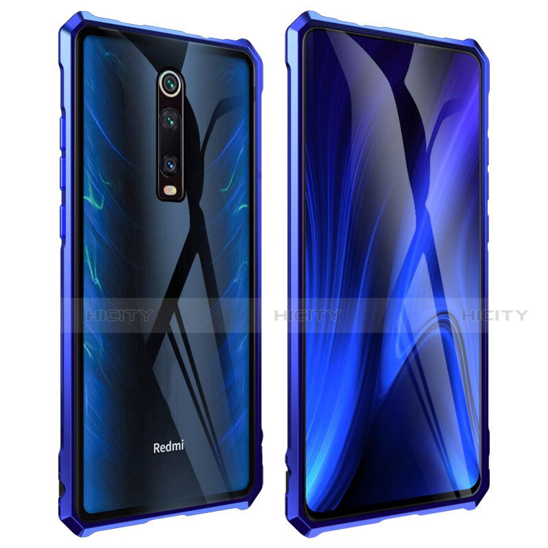 Funda Bumper Lujo Marco de Aluminio Espejo 360 Grados Carcasa T01 para Xiaomi Mi 9T