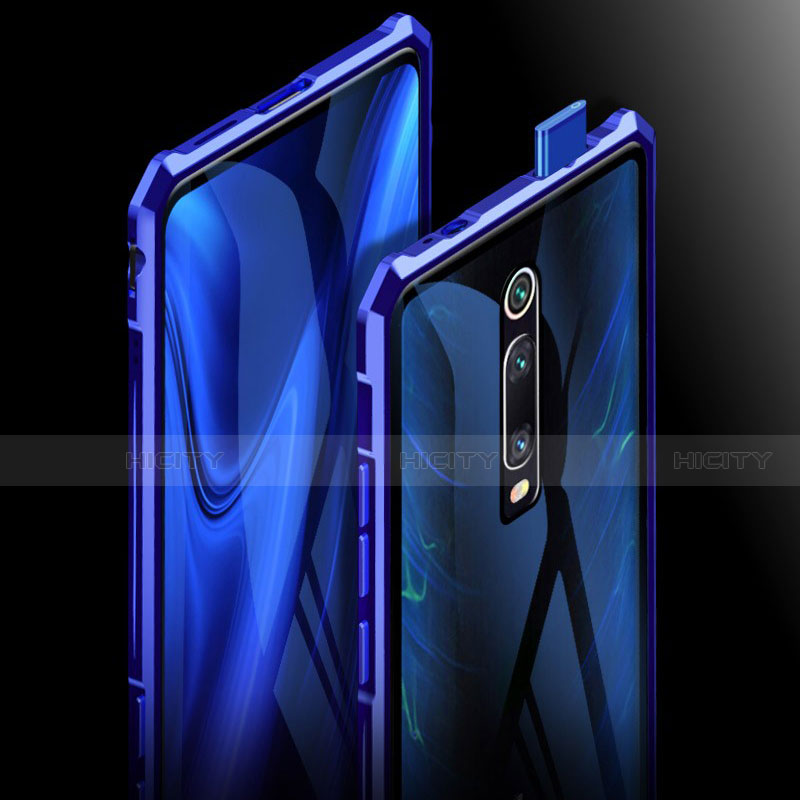 Funda Bumper Lujo Marco de Aluminio Espejo 360 Grados Carcasa T01 para Xiaomi Mi 9T Pro