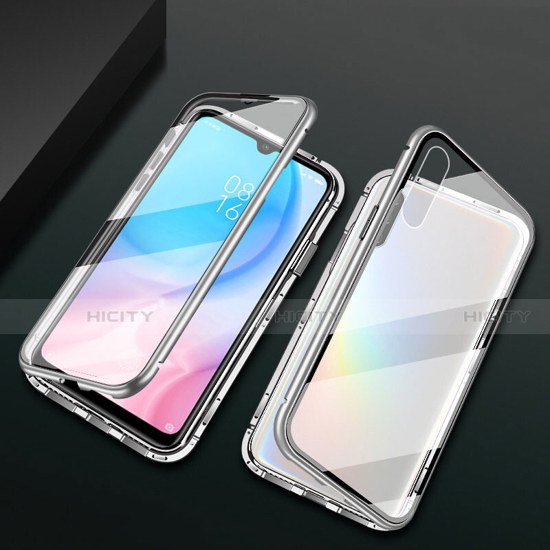 Funda Bumper Lujo Marco de Aluminio Espejo 360 Grados Carcasa T01 para Xiaomi Mi A3