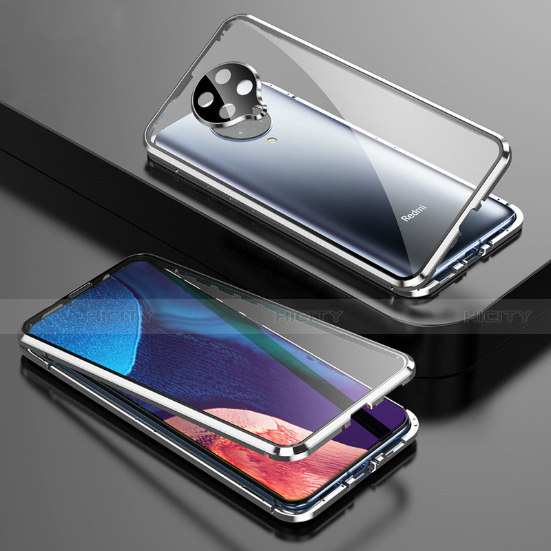 Funda Bumper Lujo Marco de Aluminio Espejo 360 Grados Carcasa T01 para Xiaomi Redmi K30 Pro Zoom