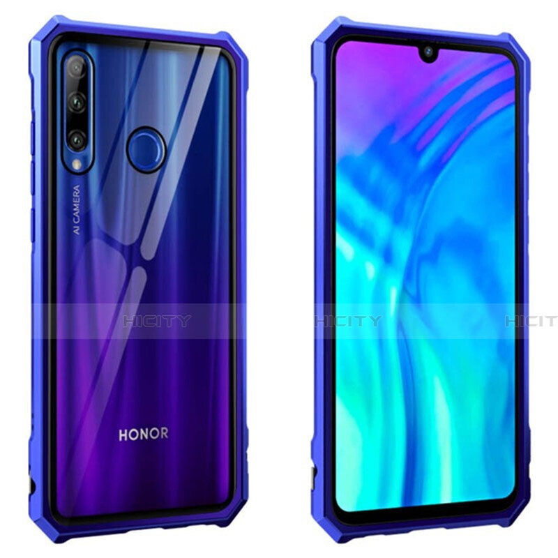 Funda Bumper Lujo Marco de Aluminio Espejo 360 Grados Carcasa T02 para Huawei Honor 20E