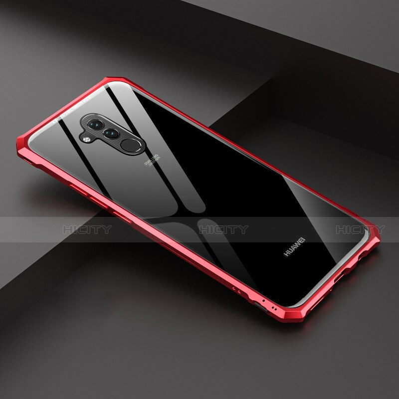 Funda Bumper Lujo Marco de Aluminio Espejo 360 Grados Carcasa T02 para Huawei Mate 20 Lite