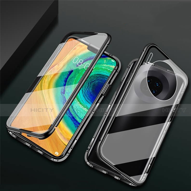 Funda Bumper Lujo Marco de Aluminio Espejo 360 Grados Carcasa T02 para Huawei Mate 30 Pro 5G