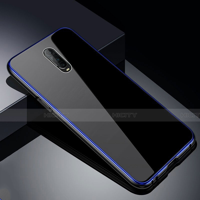 Funda Bumper Lujo Marco de Aluminio Espejo 360 Grados Carcasa T02 para Oppo R17 Pro