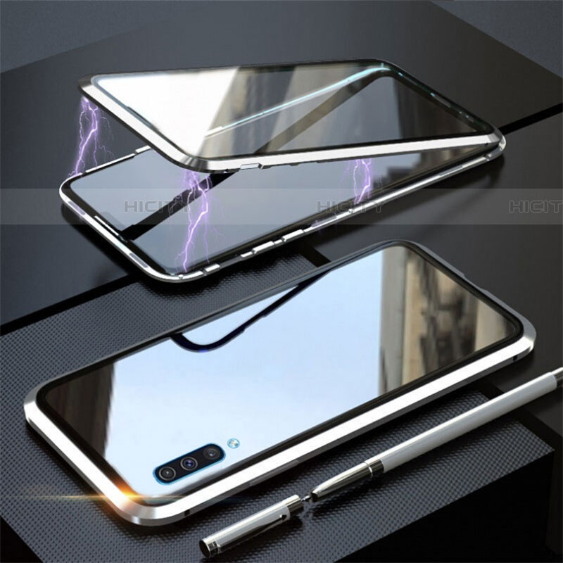 Funda Bumper Lujo Marco de Aluminio Espejo 360 Grados Carcasa T02 para Samsung Galaxy A70S