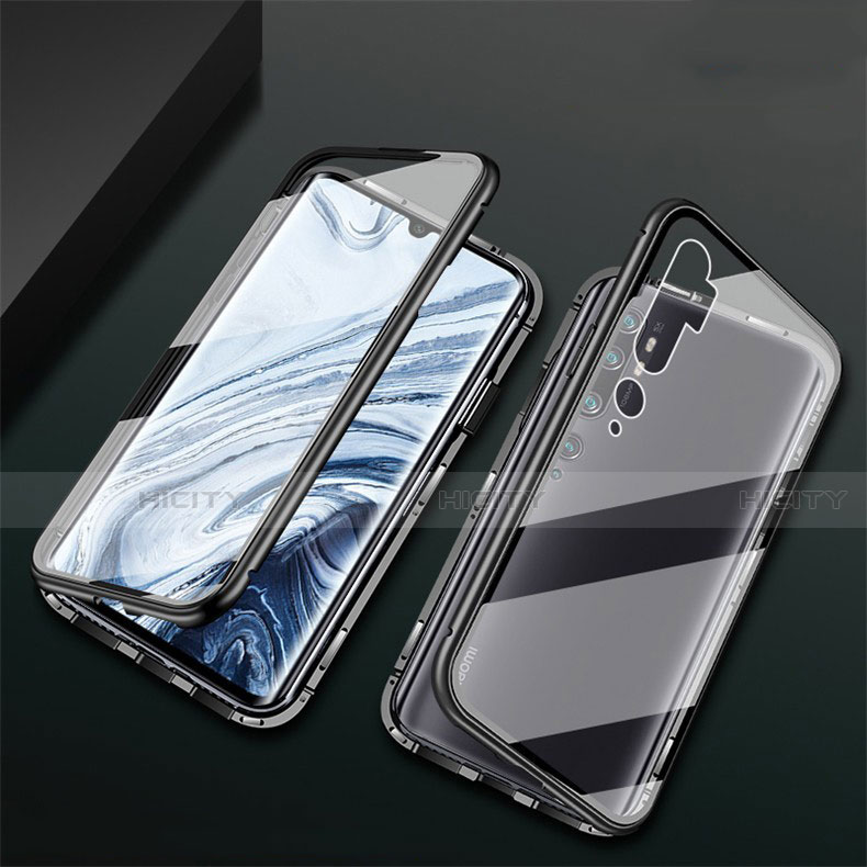 Funda Bumper Lujo Marco de Aluminio Espejo 360 Grados Carcasa T02 para Xiaomi Mi Note 10 Pro