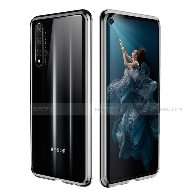 Funda Bumper Lujo Marco de Aluminio Espejo 360 Grados Carcasa T03 para Huawei Honor 20S