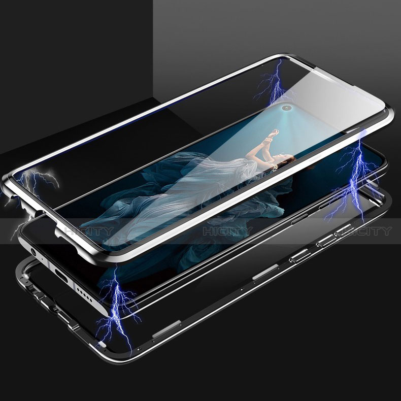 Funda Bumper Lujo Marco de Aluminio Espejo 360 Grados Carcasa T03 para Huawei Honor 20S