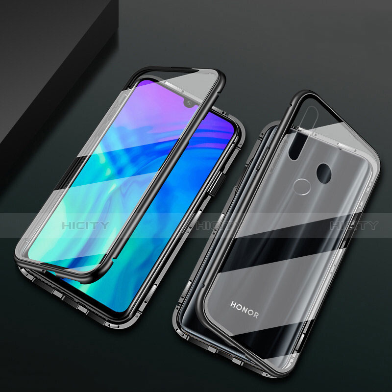 Funda Bumper Lujo Marco de Aluminio Espejo 360 Grados Carcasa T04 para Huawei Honor 10i