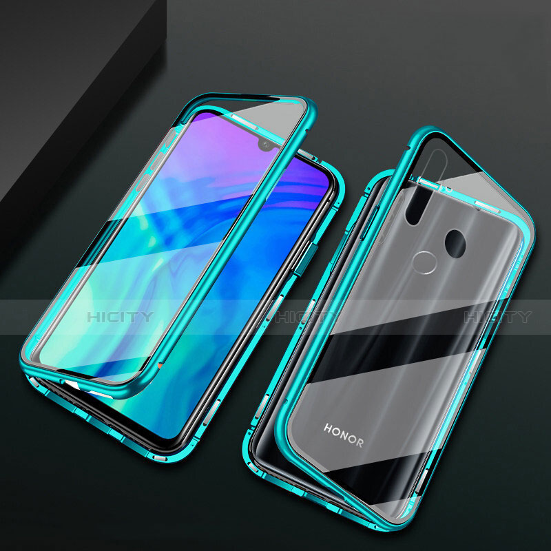 Funda Bumper Lujo Marco de Aluminio Espejo 360 Grados Carcasa T04 para Huawei Honor 10i