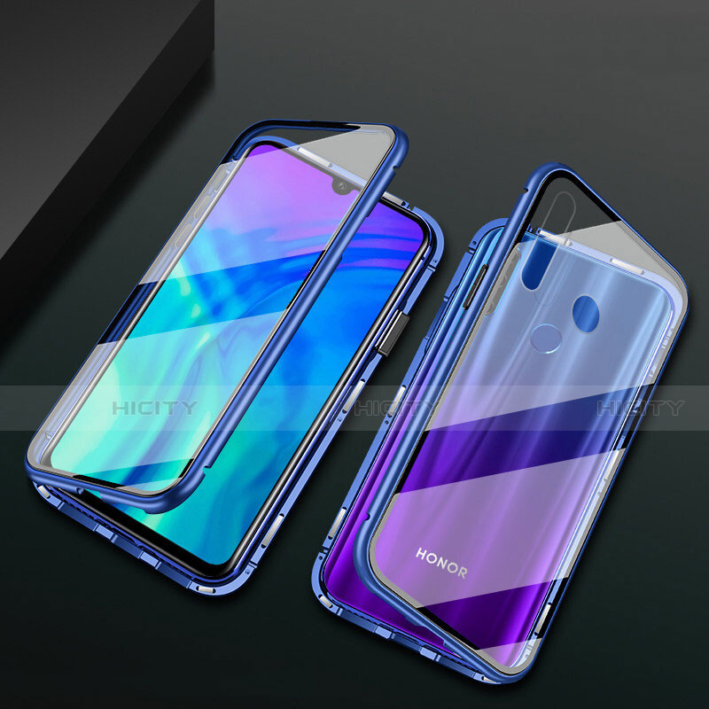 Funda Bumper Lujo Marco de Aluminio Espejo 360 Grados Carcasa T04 para Huawei Honor 10i