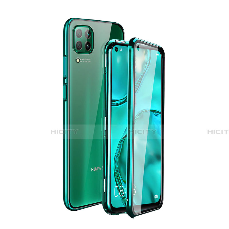 Funda Bumper Lujo Marco de Aluminio Espejo 360 Grados Carcasa T04 para Huawei Nova 6 SE