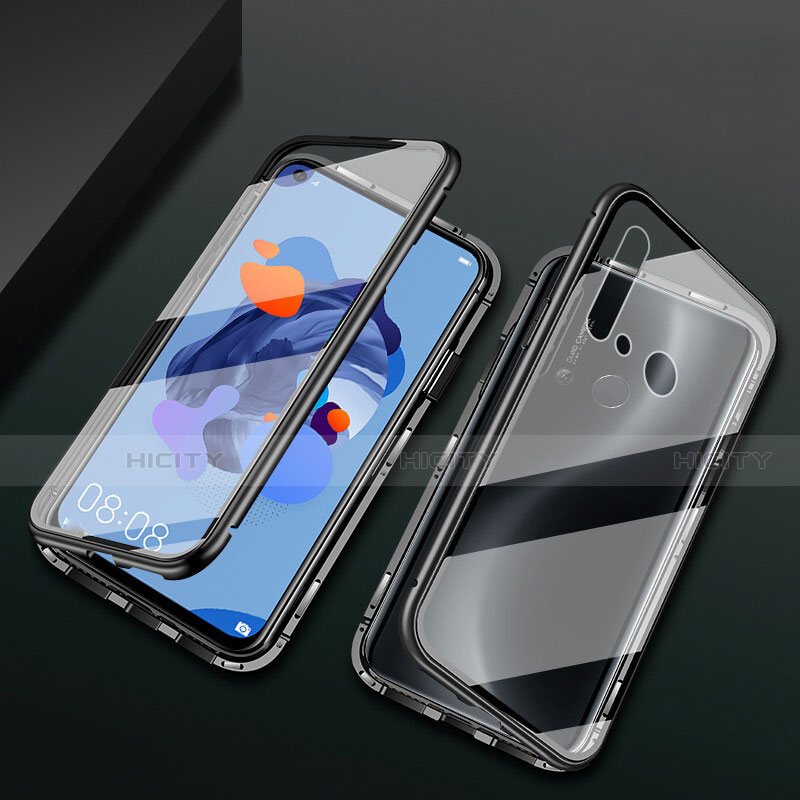 Funda Bumper Lujo Marco de Aluminio Espejo 360 Grados Carcasa T04 para Huawei P20 Lite (2019)