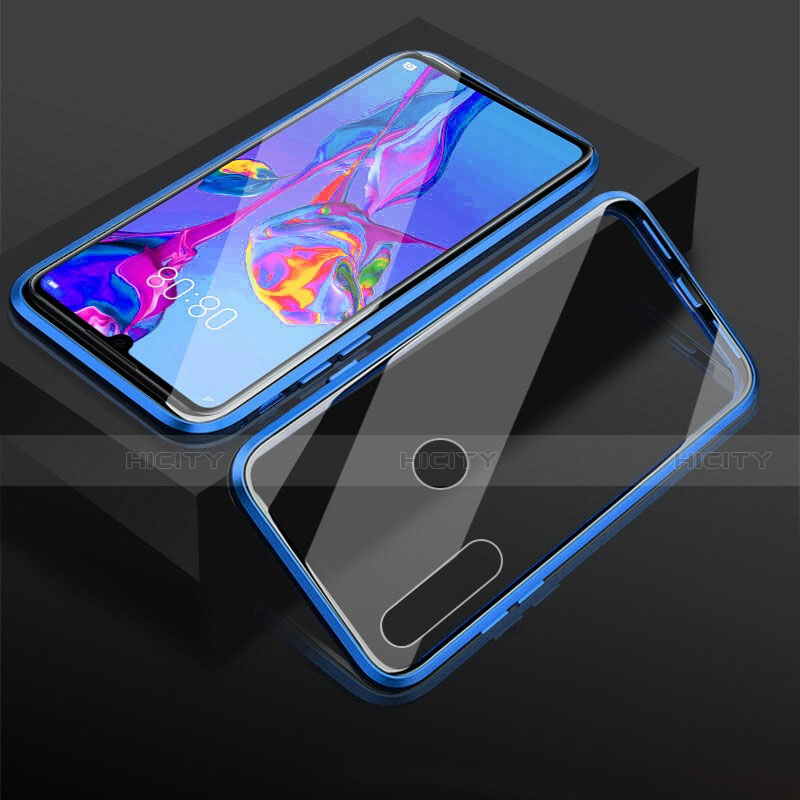 Funda Bumper Lujo Marco de Aluminio Espejo 360 Grados Carcasa T05 para Huawei Honor 10i