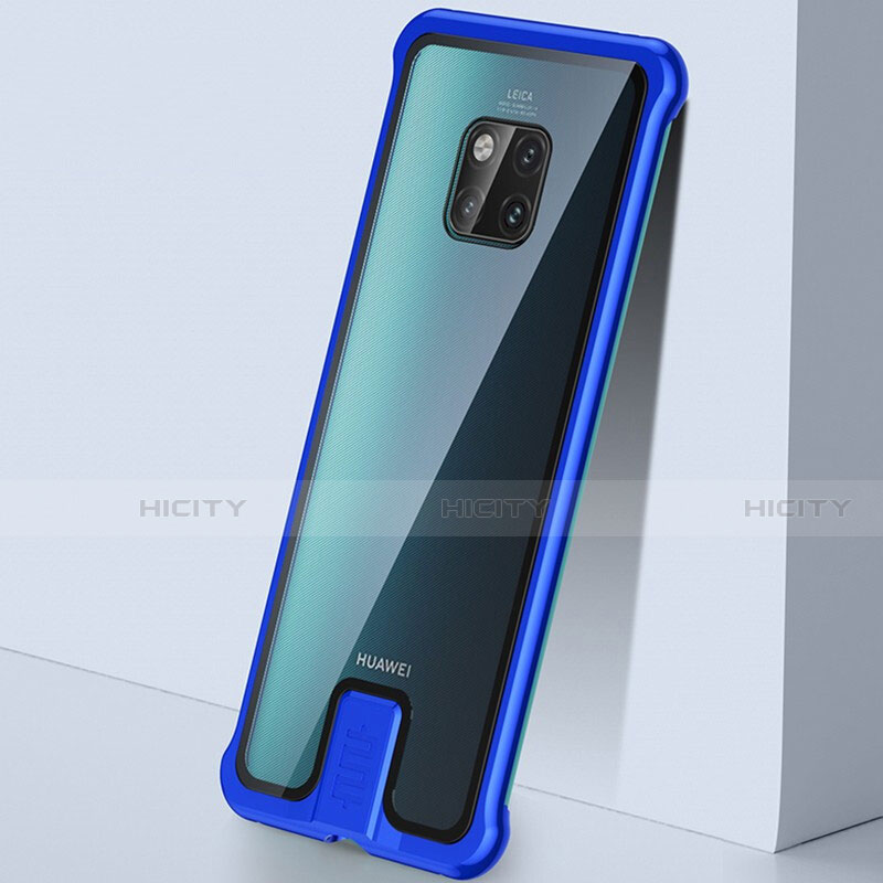 Funda Bumper Lujo Marco de Aluminio Espejo 360 Grados Carcasa T05 para Huawei Mate 20 Pro