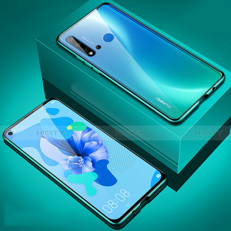 Funda Bumper Lujo Marco de Aluminio Espejo 360 Grados Carcasa T05 para Huawei P20 Lite (2019)