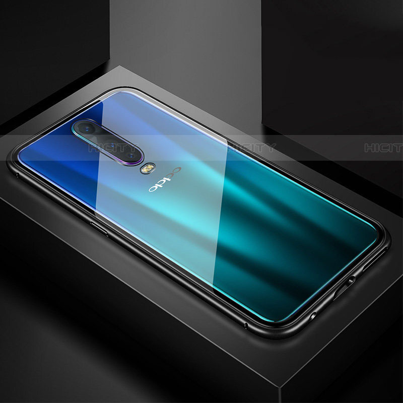 Funda Bumper Lujo Marco de Aluminio Espejo 360 Grados Carcasa T05 para Oppo RX17 Pro