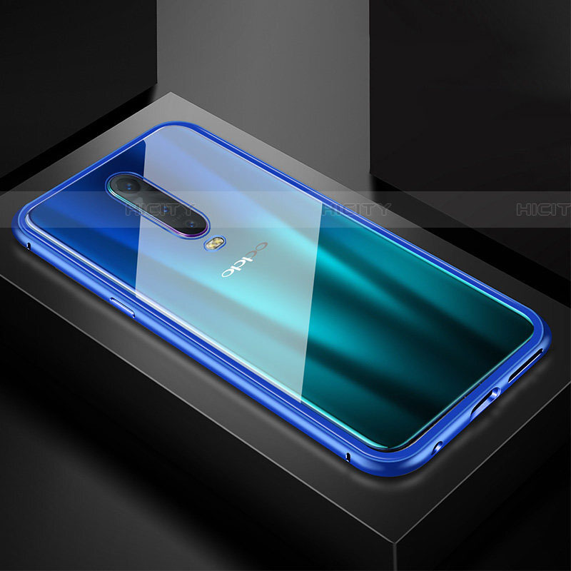 Funda Bumper Lujo Marco de Aluminio Espejo 360 Grados Carcasa T05 para Oppo RX17 Pro