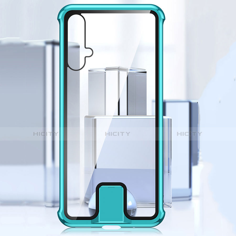 Funda Bumper Lujo Marco de Aluminio Espejo 360 Grados Carcasa T07 para Huawei Honor 20