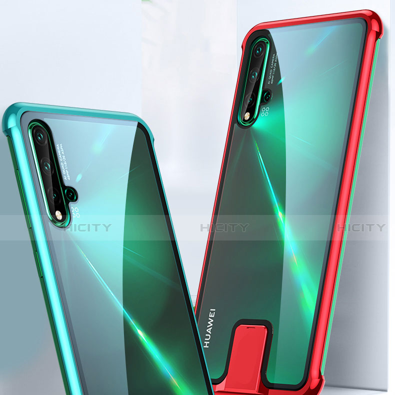 Funda Bumper Lujo Marco de Aluminio Espejo 360 Grados Carcasa T07 para Huawei Honor 20S