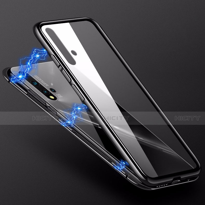 Funda Bumper Lujo Marco de Aluminio Espejo 360 Grados Carcasa T10 para Huawei Nova 5