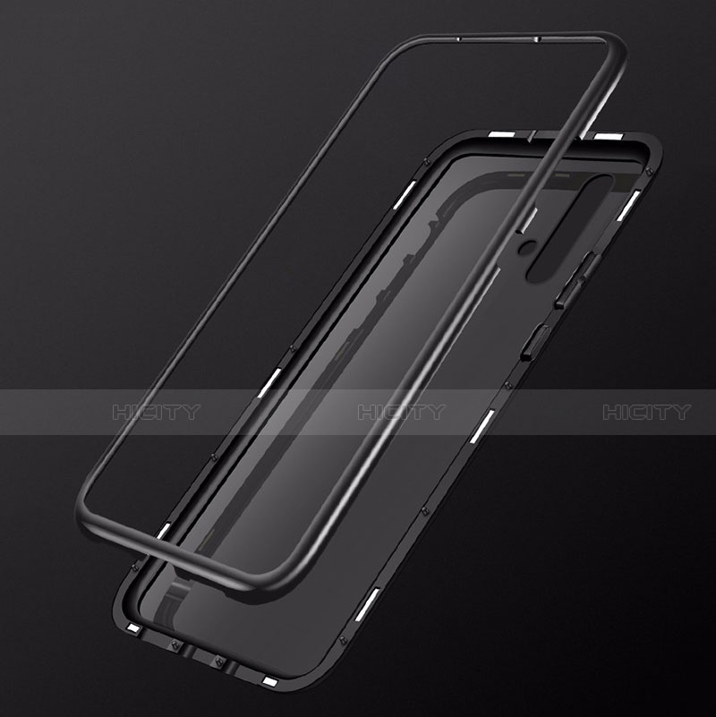 Funda Bumper Lujo Marco de Aluminio Espejo 360 Grados Carcasa T10 para Huawei Nova 5