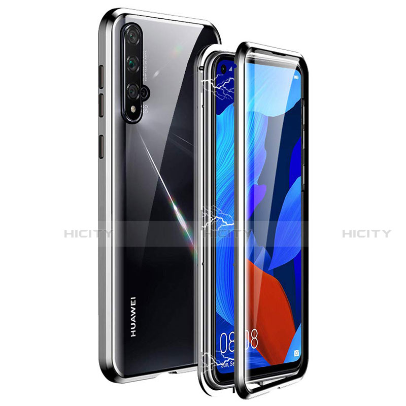 Funda Bumper Lujo Marco de Aluminio Espejo 360 Grados Carcasa T11 para Huawei Honor 20S