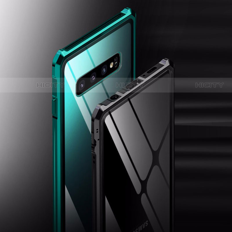 Funda Bumper Lujo Marco de Aluminio Espejo Carcasa A01 para Samsung Galaxy S10 5G