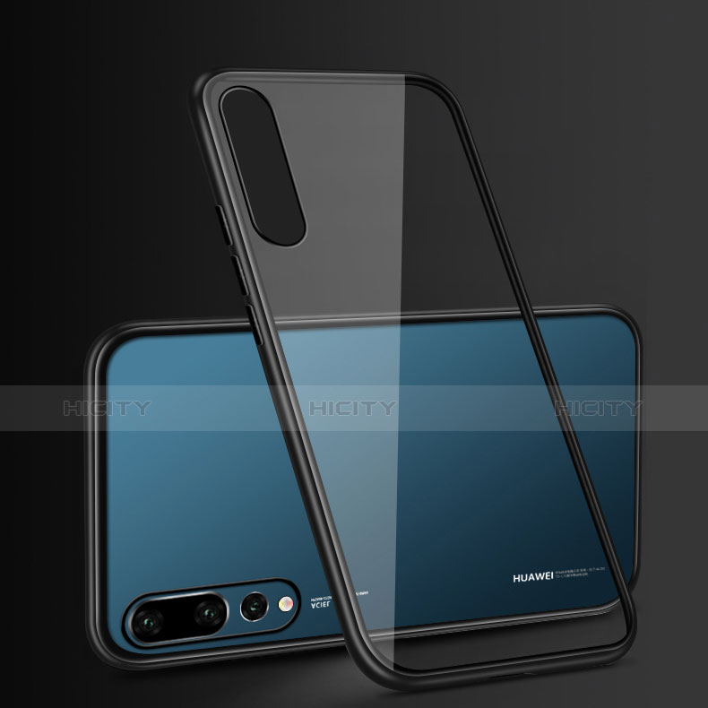 Funda Bumper Lujo Marco de Aluminio Espejo Carcasa M02 para Huawei P20 Pro