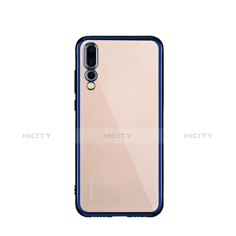 Funda Bumper Lujo Marco de Aluminio Espejo Carcasa M04 para Huawei P20 Pro