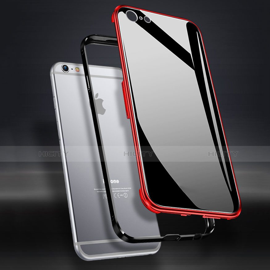 Funda Bumper Lujo Marco de Aluminio Espejo Carcasa para Apple iPhone 6 Plus