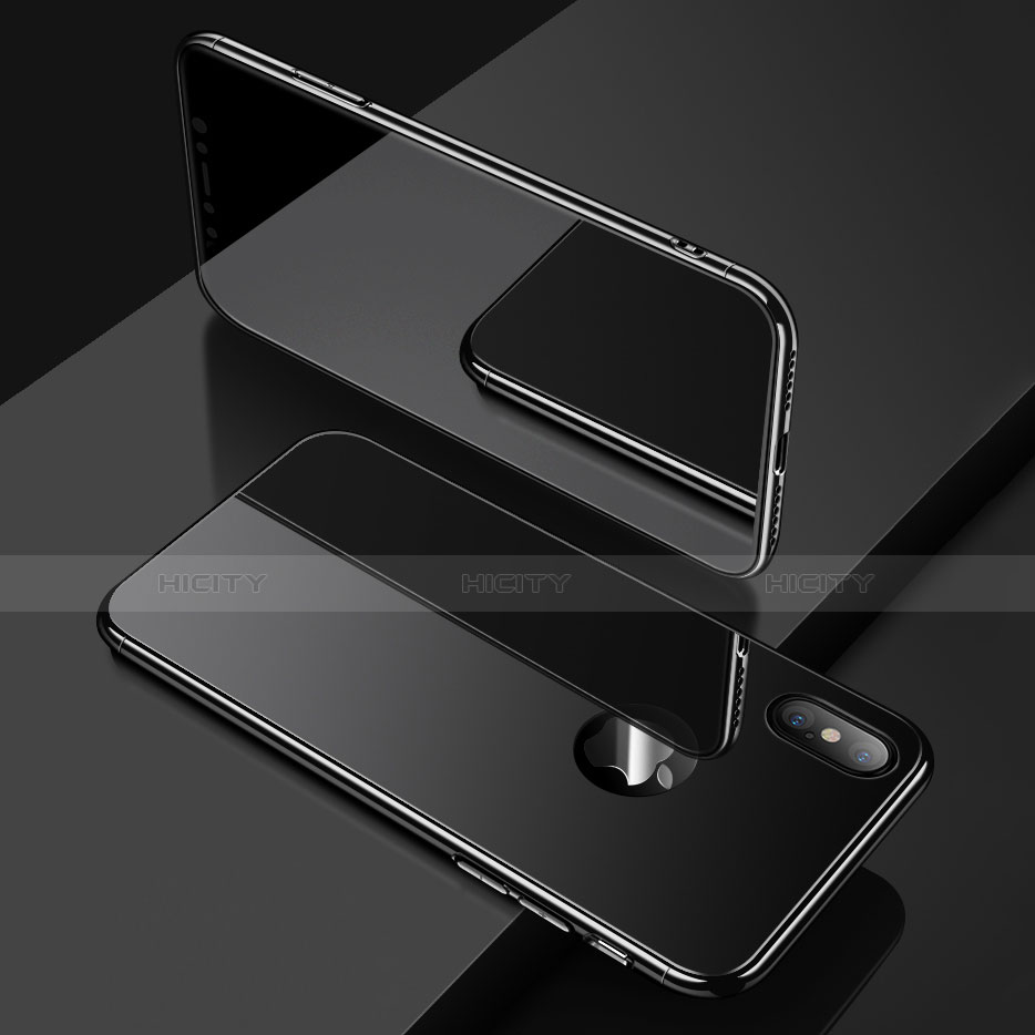 Funda Bumper Lujo Marco de Aluminio Espejo Carcasa para Apple iPhone X