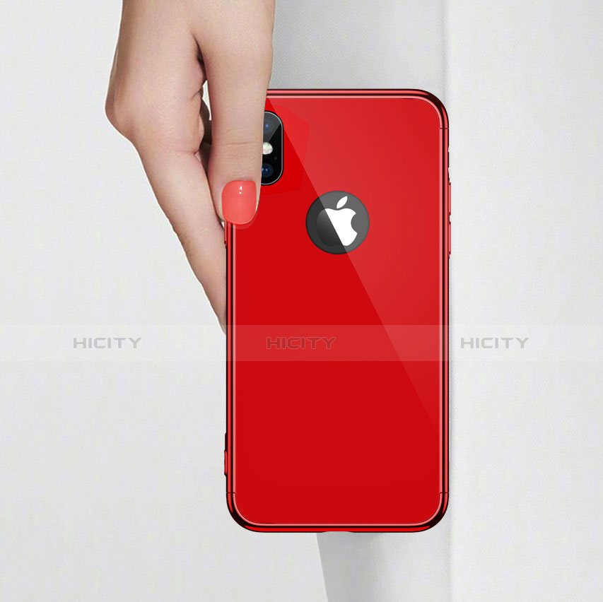 Funda Bumper Lujo Marco de Aluminio Espejo Carcasa para Apple iPhone Xs Max