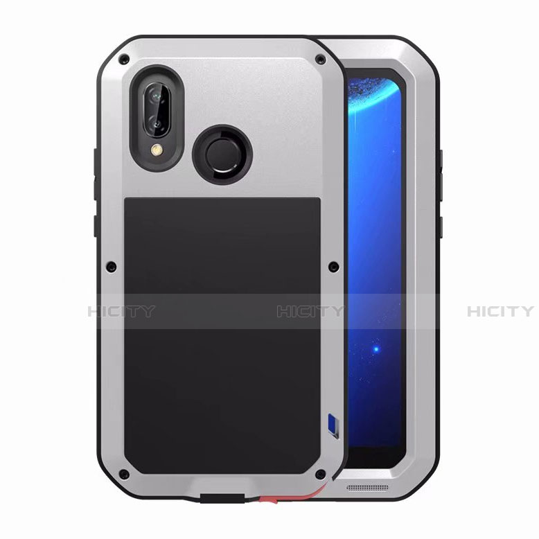 Funda Bumper Lujo Marco de Aluminio Espejo Carcasa para Huawei Nova 3e